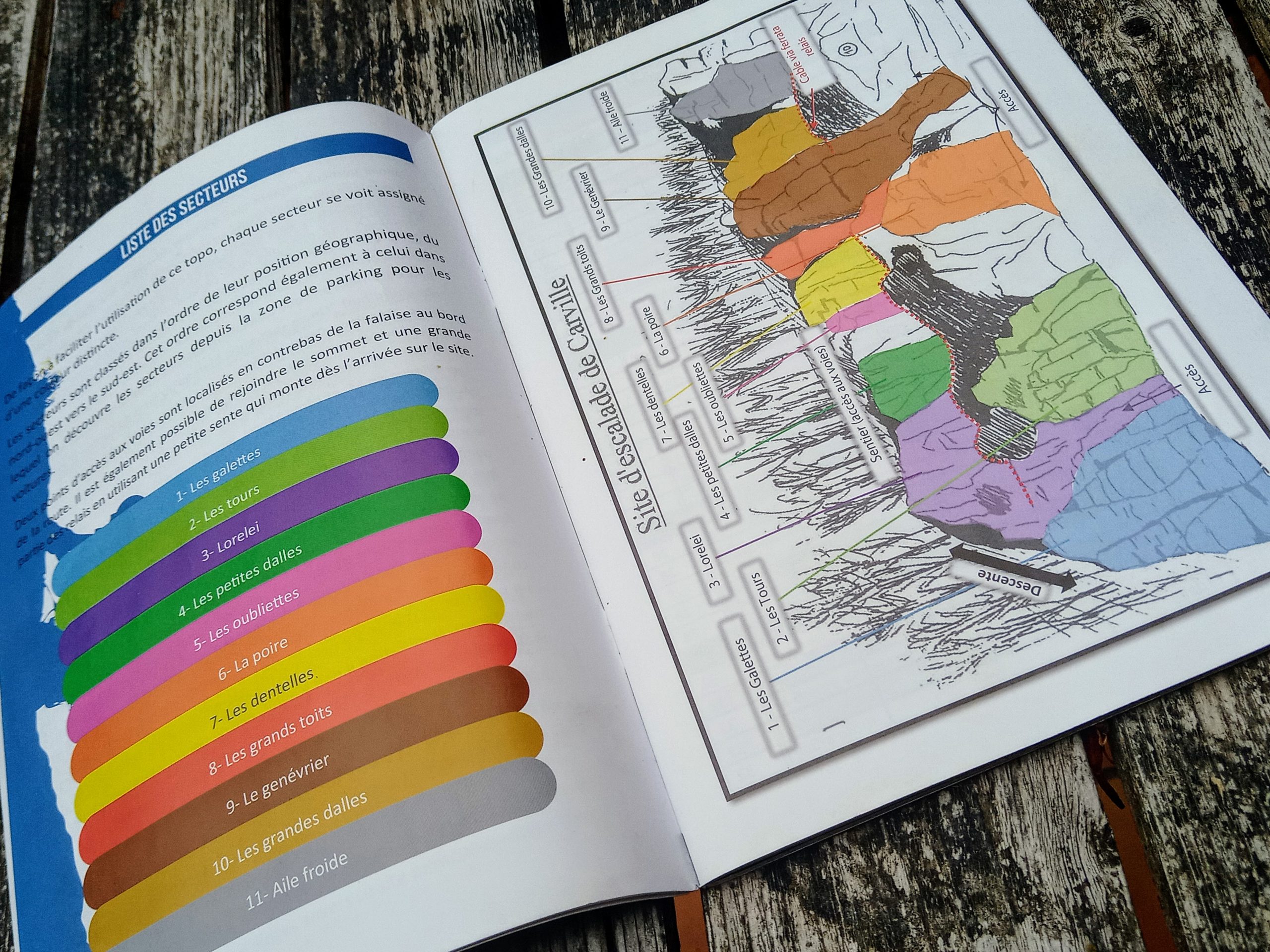 Topo d’escalade Carville, édition 2015 – Image 2